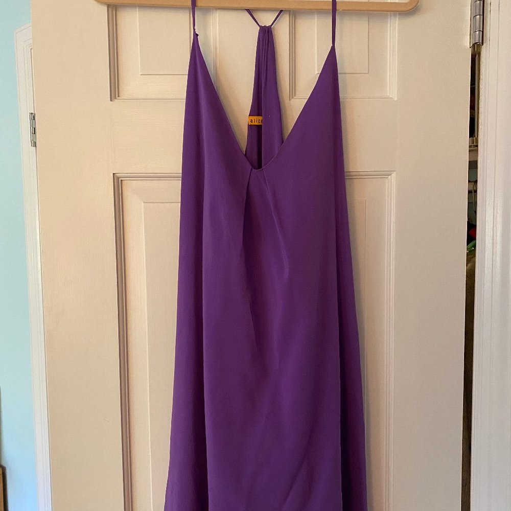 Alice + Olivia Purple Dress sz. Medium